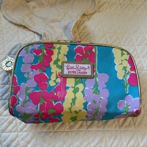 Lilly Pulitzer Estee Lauder Cosmetic Bag